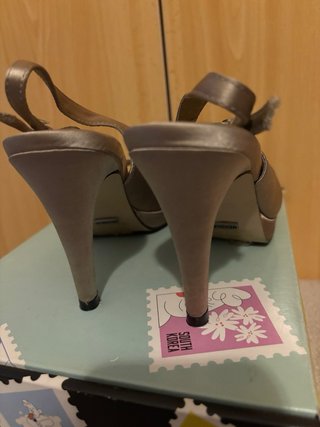 Zapatos de fiesta Menbur plateados