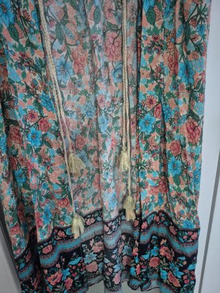 Vestido kimono floral verano