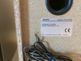 Sony Radio CD y Cassette CMT-CP20