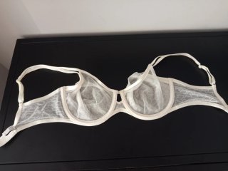 Sujetador encaje blanco 85E