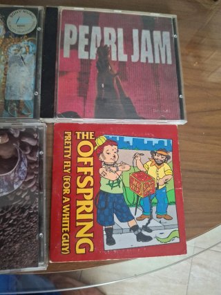CDs Michael Jackson, Pearl Jam, Jamiroquai, Offspr