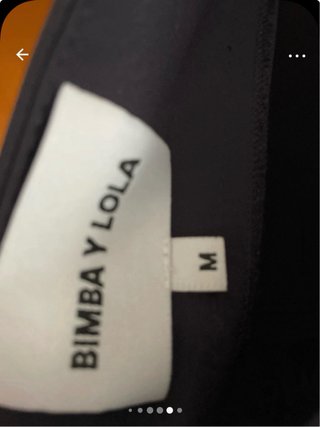 Vestido Bimba y Lola Negro