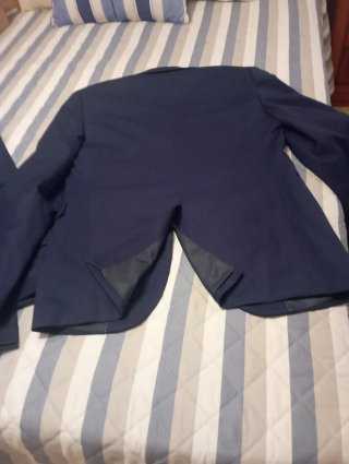 Traje azul marino talla 38