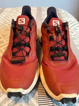 Zapatillas Salomon Montaña Rojas Talla 42
