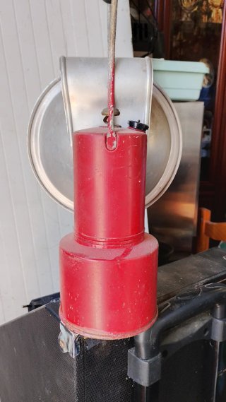 Lámpara de carburo minera señalización