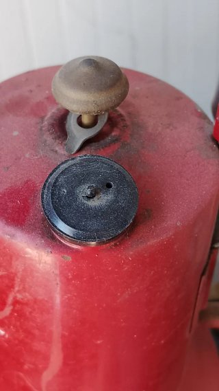 Lámpara de carburo minera señalización