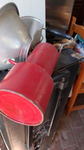 Lámpara de carburo minera señalización