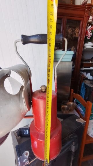 Lámpara de carburo minera señalización