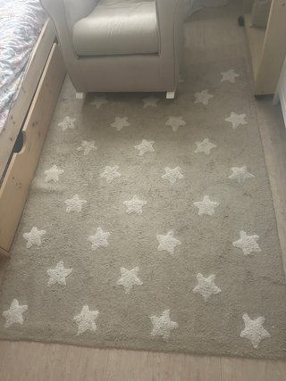 Alfombra Lorena Canals estrellas beige