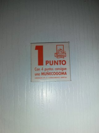 Matutano 1 Punto Muñecogoma 1992
