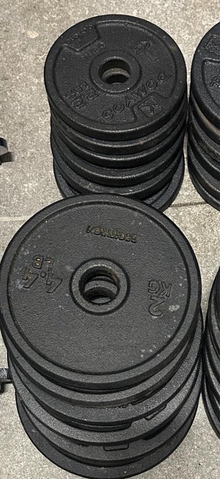 Manubri KRAKEN 36kg in Ghisa