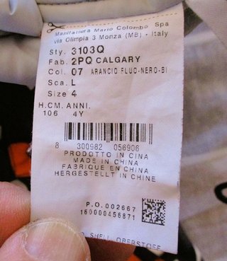 Completo da sci per bambino marca COLMAR-mis.4/106