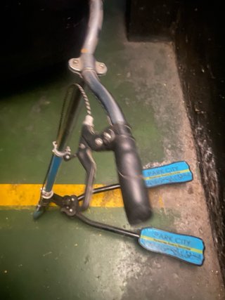 Patinete 3 ruedas con freno