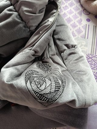 Plumífero Desigual Mujer Gris