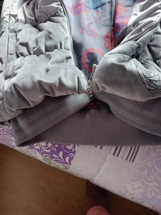 Plumífero Desigual Mujer Gris