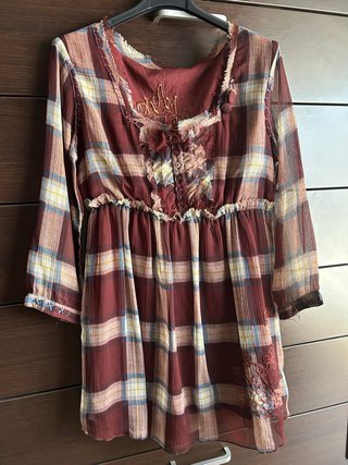 Camisa Desigual cuadros talla M