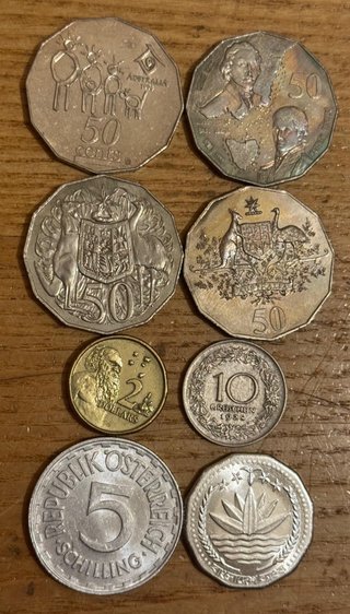 Monedas 2€ cada una #1/8