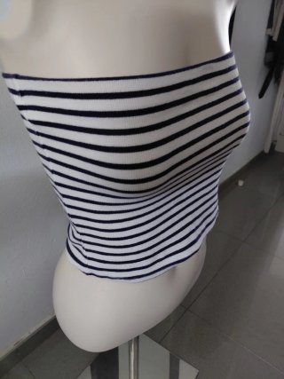 Top Mango Rayas Talla S