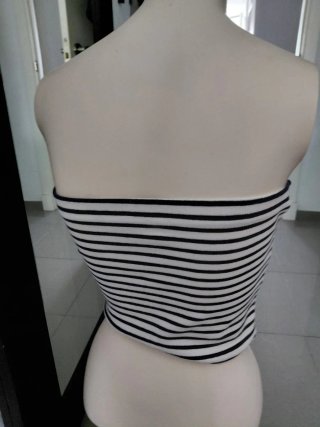 Top Mango Rayas Talla S