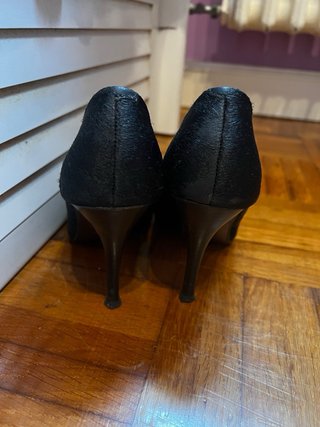 Zapatos de tacón negros pelo T36 roberto botella