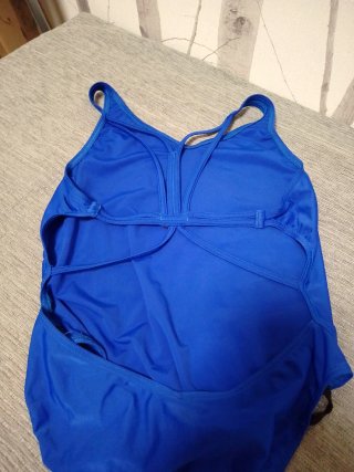 Bañador Natación Artística Azul talla 42 Nabaiji