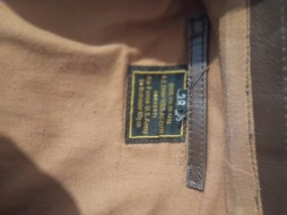 Chaqueta Piel Caballo Army Air Corps Marrón