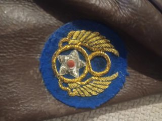 Chaqueta Piel Caballo Army Air Corps Marrón