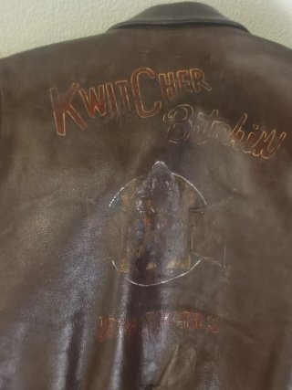 Chaqueta Piel Caballo Army Air Corps Marrón
