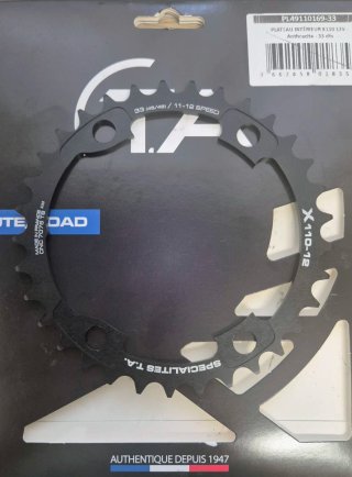 Plato pequeño 33T Shimano 11-12V