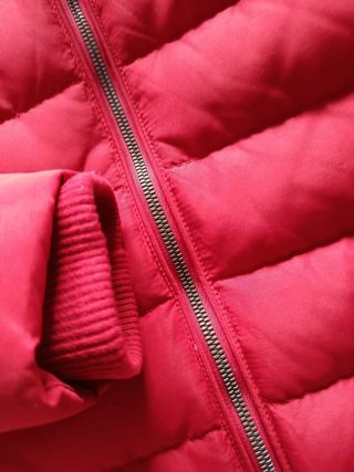 Plumífero Tommy Jeans Rojo Mujer