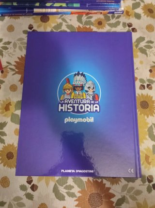 Libro Playmobil La Aventura de la Historia + Figur