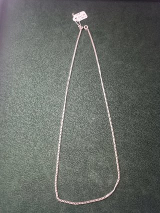 Cadena de plata fina