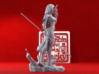 Figura Resina Darth Zannah, Star Wars 1/8
