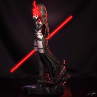 Figura Resina Darth Zannah, Star Wars 1/8