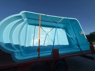 Piscina de poliéster a medida