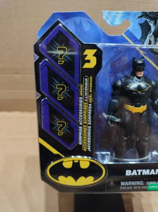 Figura Batman DC 10 CM con 3 Accesorios Sorpresa
