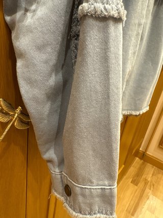 Camisa tejana Zara  con flecos y lentejuelas