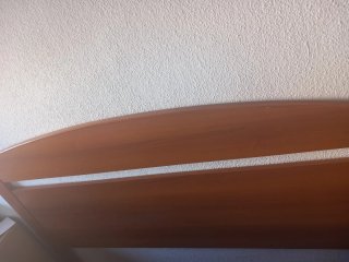Cabecero de cama de madera