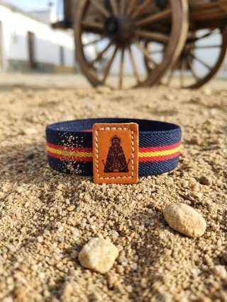 5 Pulseras Elásticas Virgen del Rocío