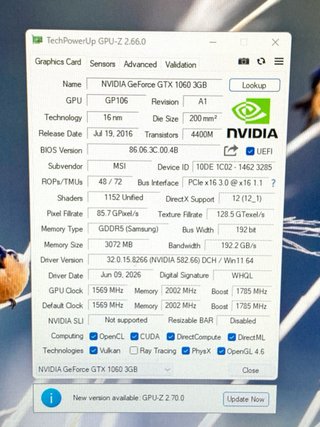 PC Gaming Ryzen 5 2600X / 16GB RAM / GTX 1060