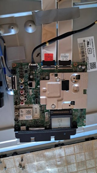 Placa Base y Fuente TV LG 49UJ630V