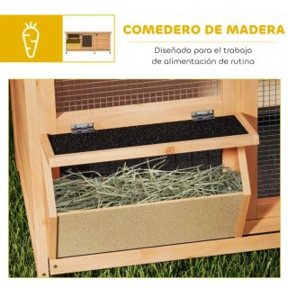 Caseta Conejera/Gallinera Madera