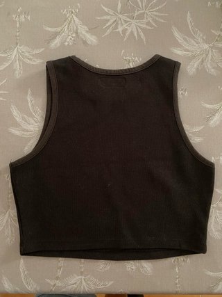 Top Zara Negro Talla M