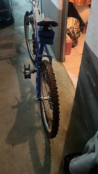 Bicicleta Montaña Azul
