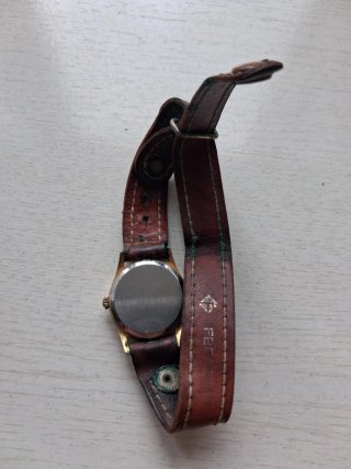 Reloj Micro Mujer Cuarzo Marrón/Dorado