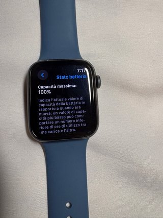 Apple Watch SE 44mm Grigio - Batteria 100%