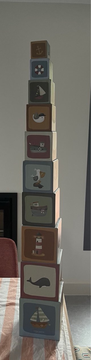 Juego apilable Little Dutch números