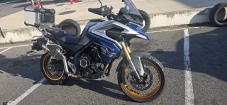Moto Trail Voge 525 DSX Azul/Plata