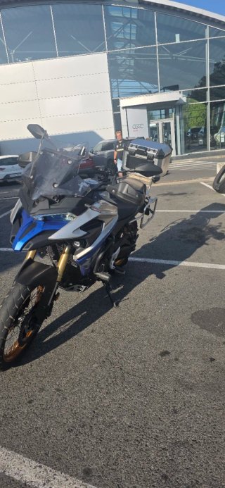 Moto Trail Voge 525 DSX Azul/Plata