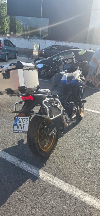 Moto Trail Voge 525 DSX Azul/Plata
